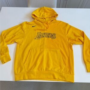 NBA Yellow Lakers Men's Hoodie